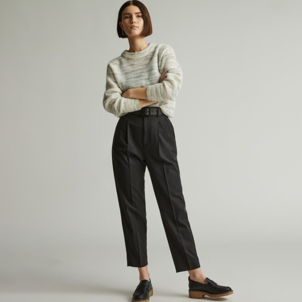 Everlane The Draper Tapered Pant in Buttersmooth - Size 8
